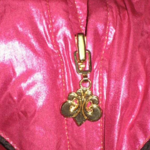 NEW Y2K Dereon bomber SUPREME LIGHT WINDBREAKER Hot pink JACKET 1X 14… - Picture 9 of 17